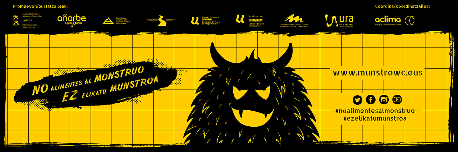 Ez elikatu munstroa kanpaina