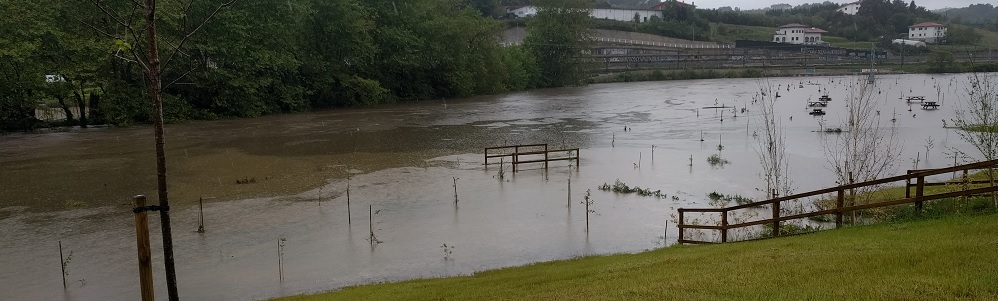 Recuperaci&oacute;n del parque fluvial Urumea berri en Astigarraga 