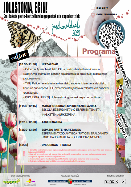 Irudia - Jolastokia, egin! jardunaldia 