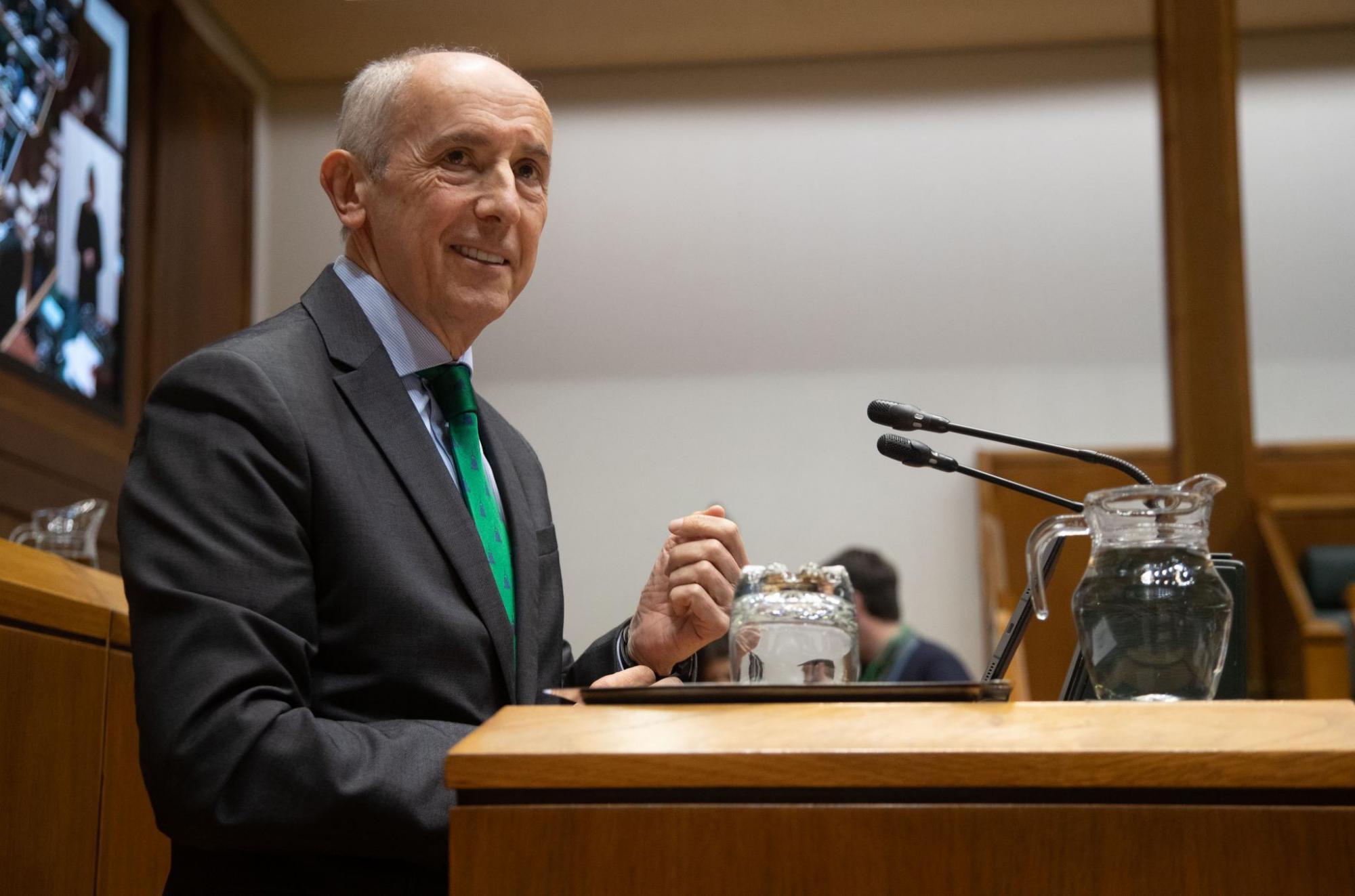 Josu Erkoreka, Vicelehendakari Primero y Consejero de Seguridad 