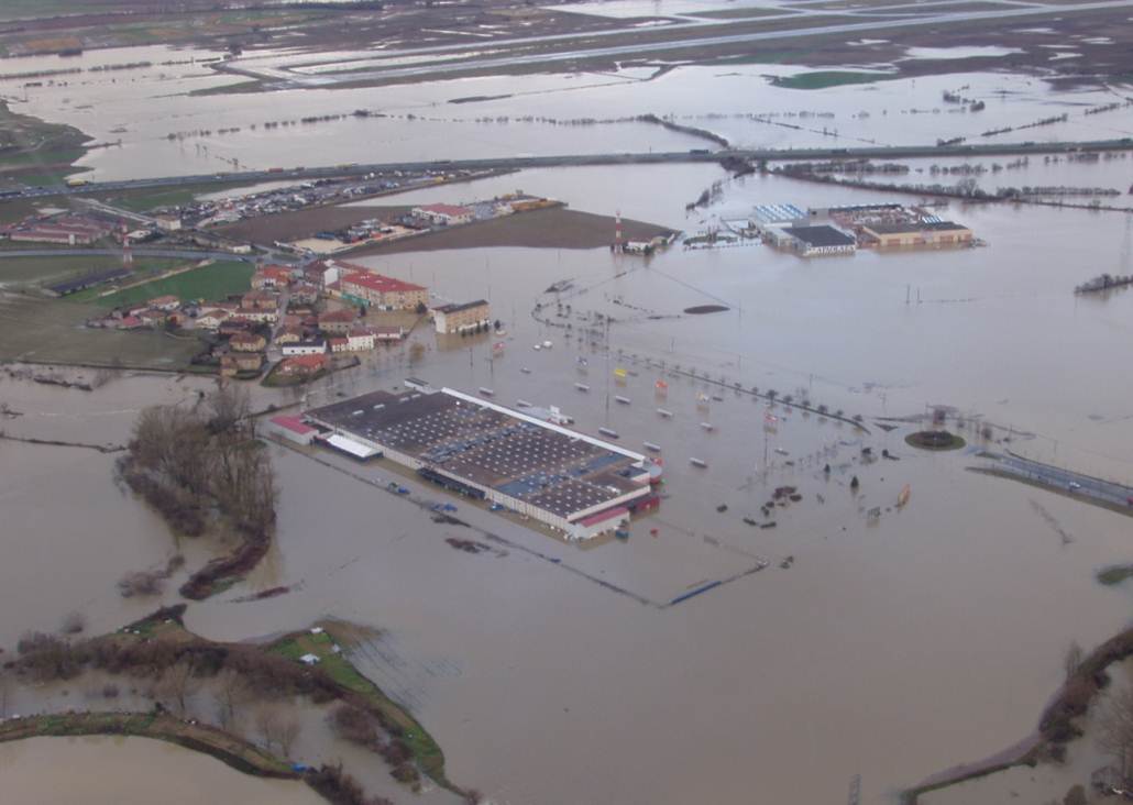 imagen inundaciones en Asteguieta