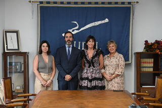 Imagen del artículo El Consejero Javier Hurtado y la Presidenta de EUDEL Esther Apraiz se reúnen para abordar temas de interés común
