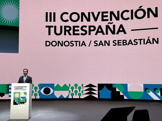 Imagen del artículo El Consejero Javier Hurtado destaca la sostenibilidad del modelo turístico de Euskadi en la Convención de Turespaña