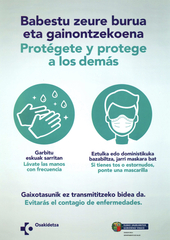 Imagen del artículo El Departamento de Salud y Osakidetza recomiendan el uso de la mascarilla ante síntomas respiratorios