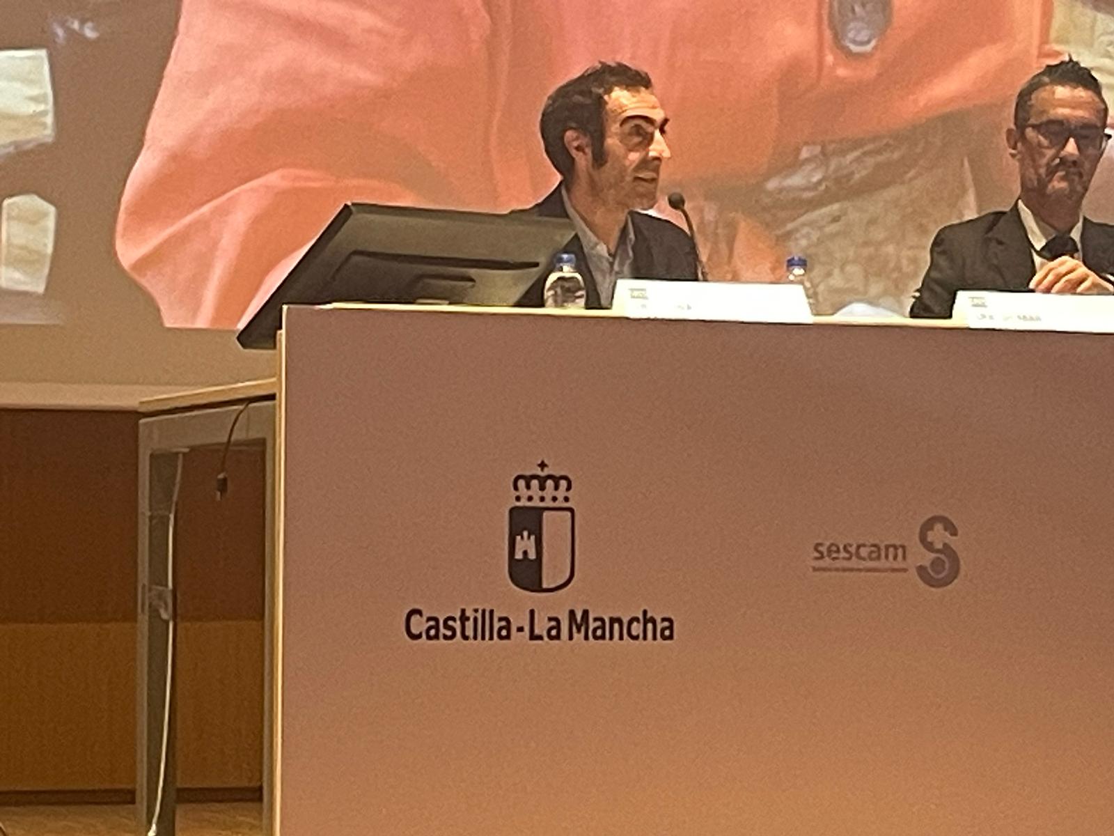 Unai Aberasturi durante su intervenci&oacute;n