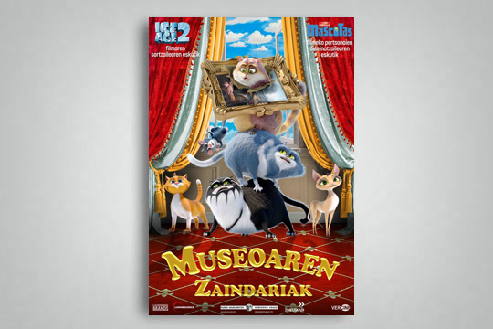 "Museoaren zaindariak" llega mañana a las salas de cine de la CAV, dentro del programa Zinema Euskaraz
