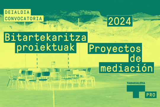 Convocatoria de residencia 2024: Proyectos de mediación