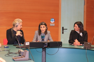 Imagen del artículo Nerea Melgosa analiza con una delegación de  Occitania las políticas de igualdad en ambas comunidades de los Pirineos