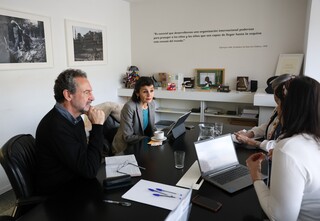 
      Un momento de la reuni&oacute;n
    