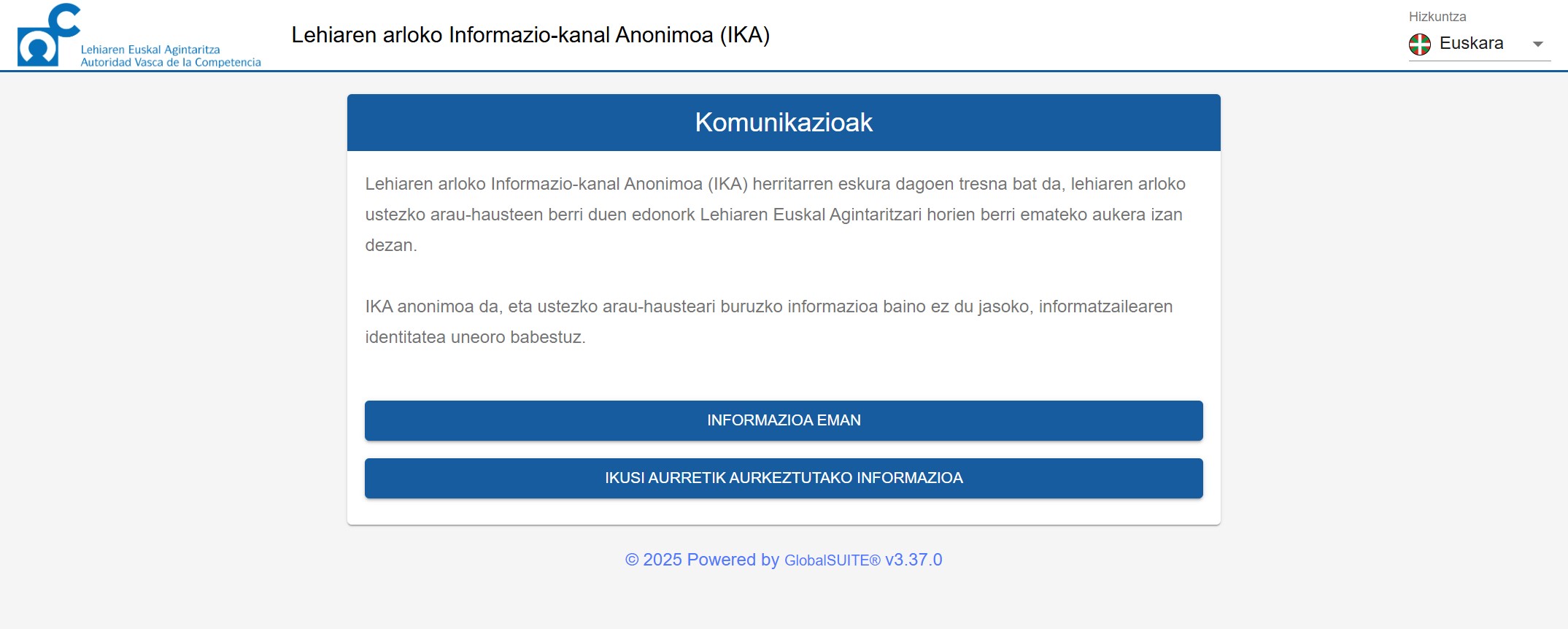 Informazio-kanal Anonimoa