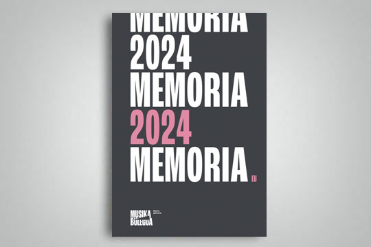 "Musika Bulegoa. Memoria de 2024"