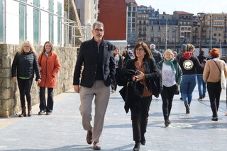 
      Goia eta Barredo, Donostiako moian
    