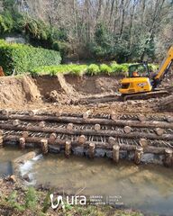 
      Elorrio, trabajos de restauraci&oacute;n en el r&iacute;o Zenita
    
