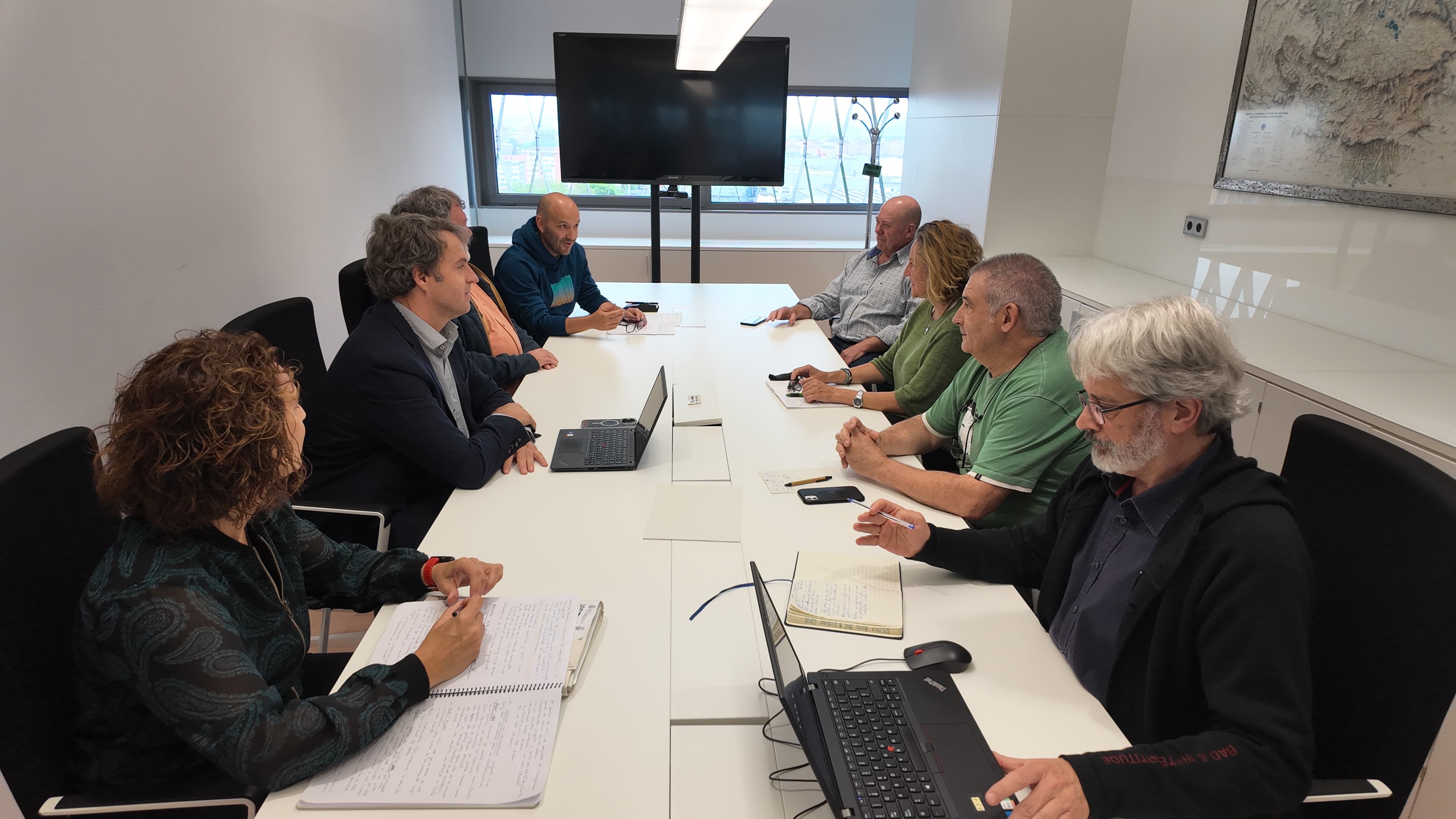 URA eta Gorbeialdea bilera