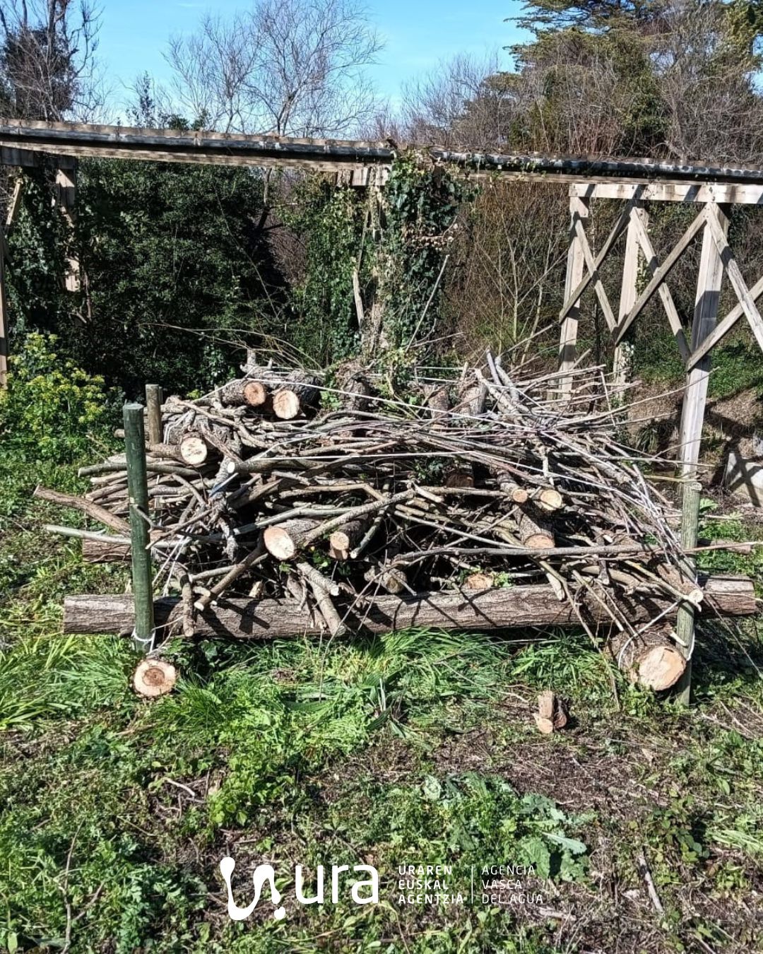 Refugio para la fauna en Gorliz