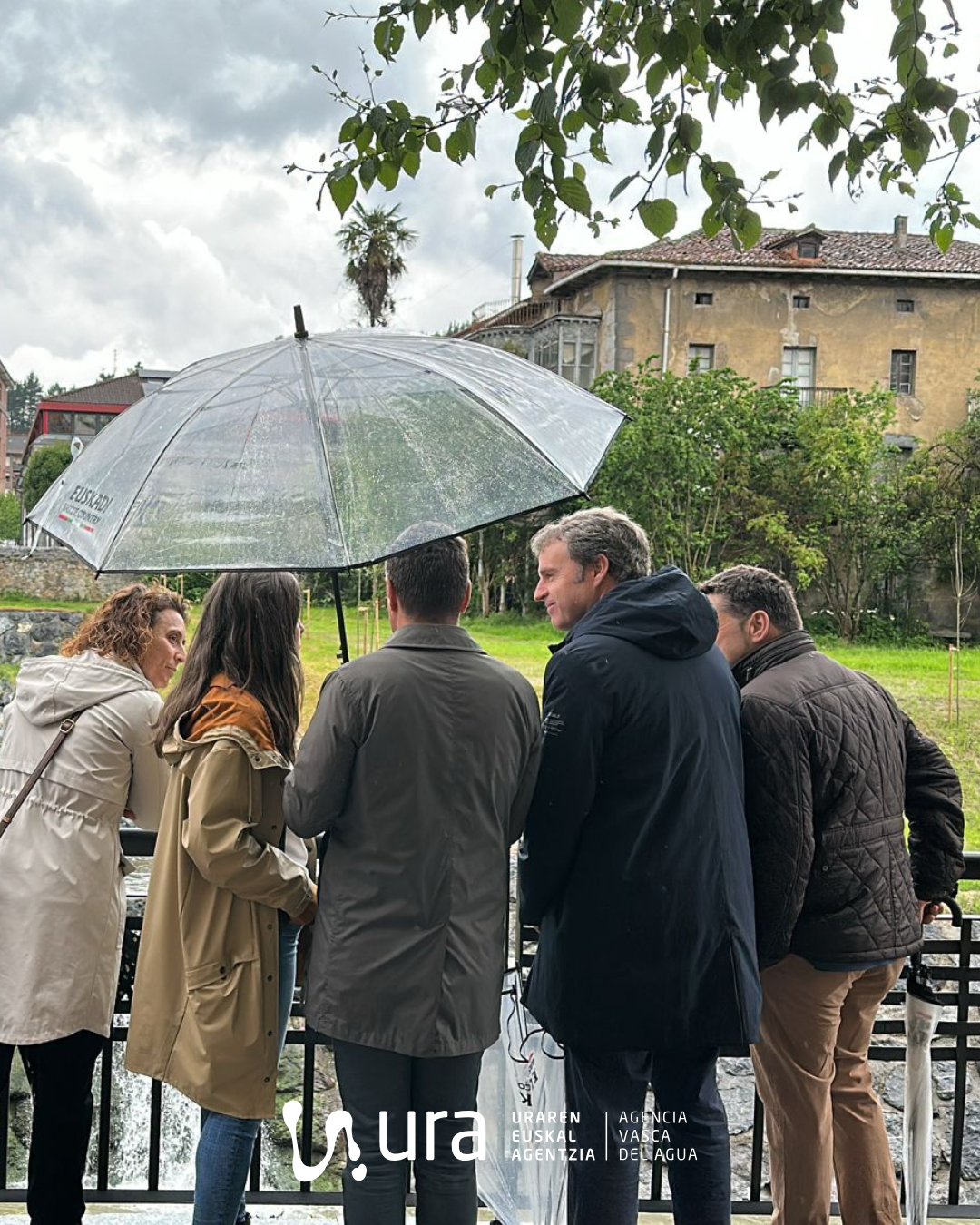 Laudioko hirigunea ur-goraldietatik babesteko lanak