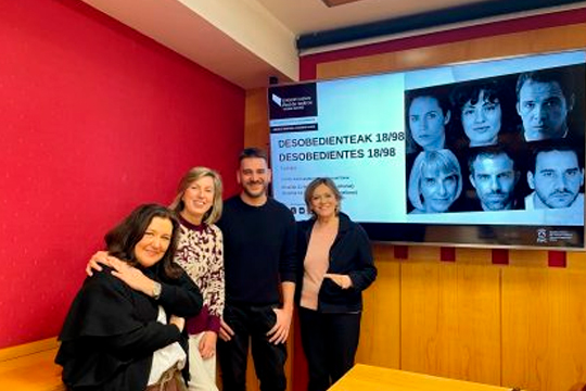 Tanttaka Teatroa presenta "Desobedienteak 18/98" la semana que viene en el Jes&uacute;s Ib&aacute;&ntilde;ez de Matauco