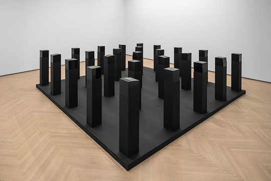 Presentada en Kutxa Fundazioa Kubo la exposici&oacute;n "Estructura, Espacio, Tiempo" de Elena Asins