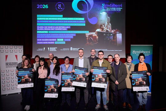 Sendaberri Zirkuituak 13 konpainiaren 67 emanaldi eskainiko ditu aurtengo edizioan, Nafarroako Antzoki Sareko bazkide diren 32 herritan Sendaberri Zirkuituak 13 konpainiaren 67 emanaldi eskainiko ditu aurtengo edizioan, Nafarroako Antzoki Sareko bazkide diren 32 herritan
