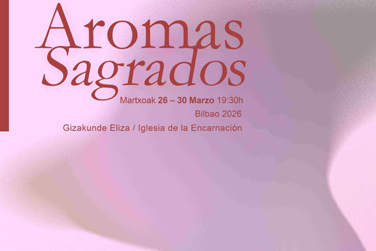 Bilboko Udalak BAS, Bilbao Arte Sakroa, jaialdiaren edizio berria aurkeztu du, martxoaren 26tik 30era bost kontzertu hartuko dituena