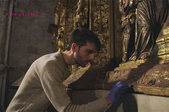 Xabi Mendizabal, erraldoi eta santu artean