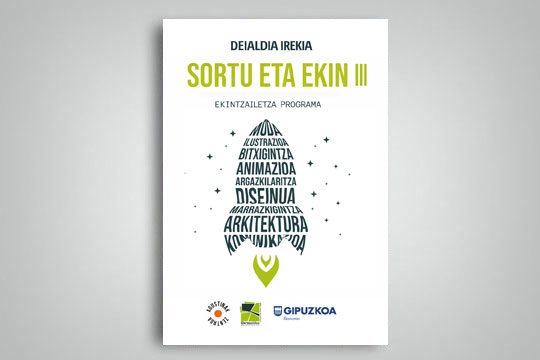 "Sortu eta Ekin" ekintzailetza programa 2026