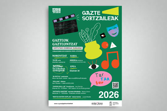 Beca "Gazte Sortzaileak" 2026