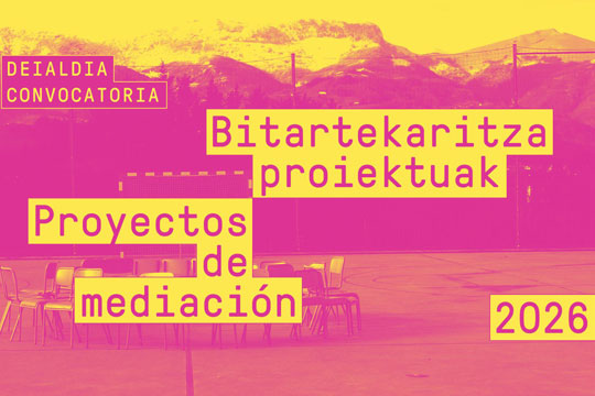 Convocatoria de residencias 2026: Proyectos de mediaci&oacute;n