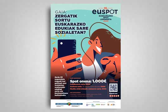 Euspot euskarazko spot lehiaketa 2026
