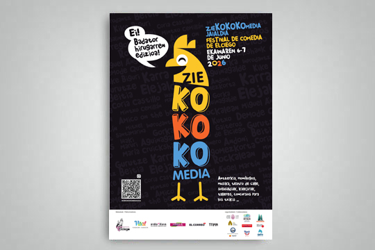 "ZieKOKOKOmedia Jaialdia", Elciegoko Komedia Jaialdia, ekainaren 6an eta 7an itzuliko da