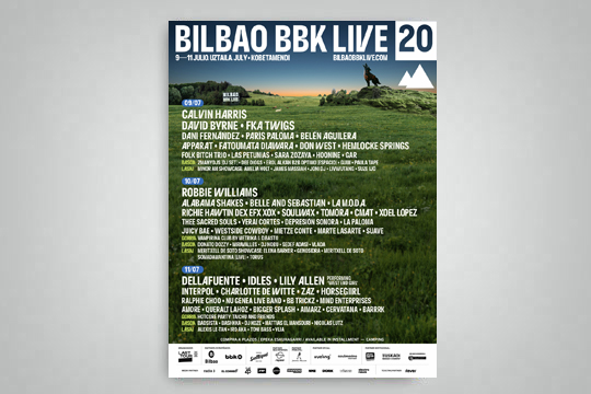 Bilbao BBK Live jaialdiaren 2026ko ordutegiak prest 20. urteurrena ospatzeko