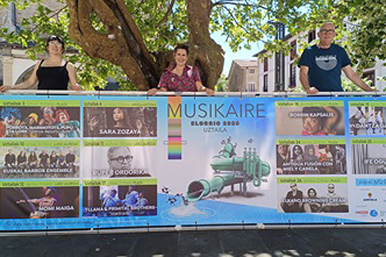 Musikaire 2026 jaialdiak musikaz, antzerkiaz eta dantzaz beteko du uztaila Elorrion Musikaire 2026 jaialdiak musikaz, antzerkiaz eta dantzaz beteko du uztaila Elorrion