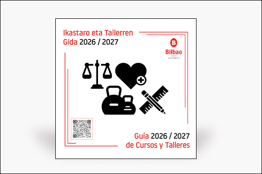 Bilboko Udalak 2026-2027 ikasturteko 324 udal-tailerretan aurreinskripzioa egiteko epea ireki du Bilboko Udalak 2026-2027 ikasturteko 324 udal-tailerretan aurreinskripzioa egiteko epea ireki du