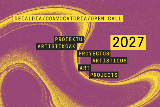 Convocatoria de residencia para el desarrollo de proyectos artísticos 2027 (invierno) Convocatoria de residencia para el desarrollo de proyectos artísticos 2027 (invierno)