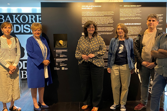 Bakoren burua lehen aldiz erakutsiko da Arabako Bibat Arkeologia Museoan, irailaren 30era arte.