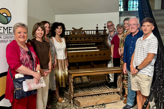 El festival "Urdaibaiko Organoak - Joxe Mari Eguileor" incorpora el órgano restaurado de Santa Clara de Gernika en una edición centrada en el patrimonio vivo El festival "Urdaibaiko Organoak - Joxe Mari Eguileor" incorpora el órgano restaurado de Santa Clara de Gernika en una edición centrada en el patrimonio vivo