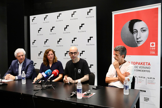 La EGO presenta su gira de conciertos de verano con un programa dedicado a Arriaga y Mahler La EGO presenta su gira de conciertos de verano con un programa dedicado a Arriaga y Mahler