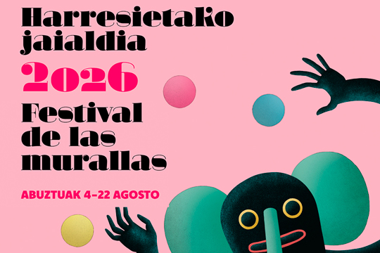 Harresietako Jaialdia bueltan da arratsaldeetako kultur programazioan: abuztuaren 4tik 22ra bitarte, zirkua, musika, dantza, antzerkia eta teknologia berriak izanen dira protagonista