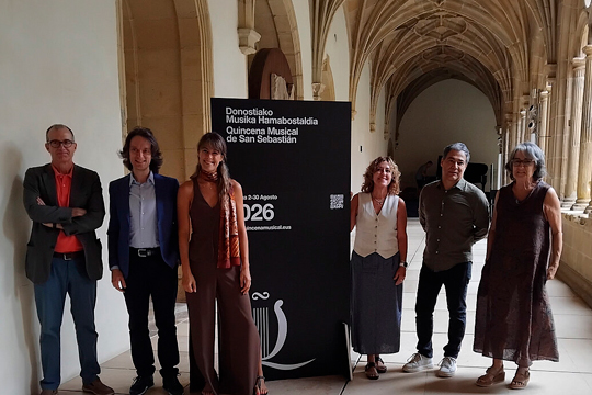 Quincena Musical de San Sebastián 2026: Presentada la actividad de la Quincena en el Museo San Telmo Quincena Musical de San Sebastián 2026: Presentada la actividad de la Quincena en el Museo San Telmo