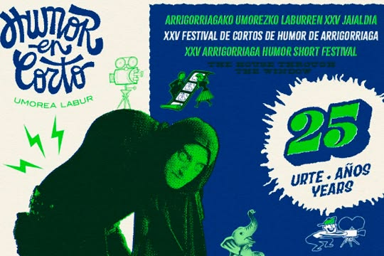 "Umorea labur" 2026 - Arrigorriagako Umorezko Film Laburren XXV. Jaialdia: izen-ematea "Umorea labur" 2026 - Arrigorriagako Umorezko Film Laburren XXV. Jaialdia: izen-ematea