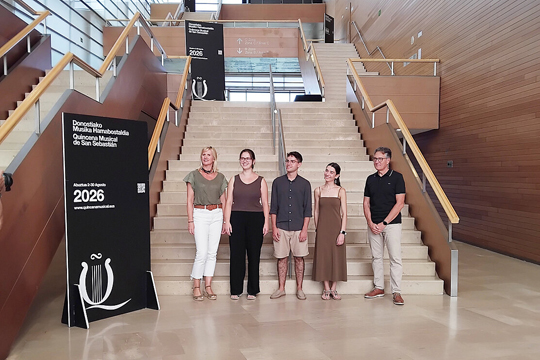 Donostiako Musika Hamabostaldia 2026: Interprete Gazteen Zikloa, lau kontzertu Miramarren talentu berrien lana erakusteko