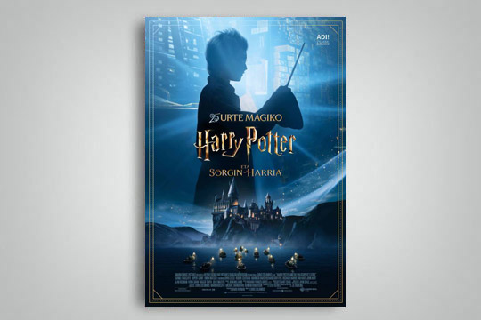 "Harry Potter eta sorgin-harria" filma EAEko zinema-aretoetara iritsiko da, ADI! Filmak Euskaraz programaren barruan "Harry Potter eta sorgin-harria" filma EAEko zinema-aretoetara iritsiko da, ADI! Filmak Euskaraz programaren barruan