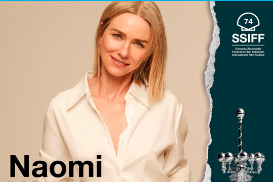 El Festival de San Sebastián reconoce a Naomi Watts con un Premio Donostia El Festival de San Sebastián reconoce a Naomi Watts con un Premio Donostia