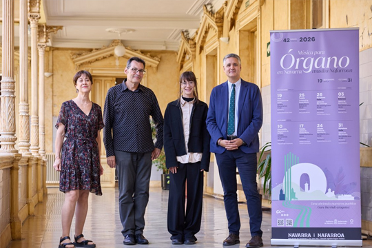 "Organo Musika Nafarroan" zikloaren 42. edizioak kontzertuak eta argitaratu gabeko bideoak uztartuko ditu ondare instrumentala berraurkitzeko "Organo Musika Nafarroan" zikloaren 42. edizioak kontzertuak eta argitaratu gabeko bideoak uztartuko ditu ondare instrumentala berraurkitzeko