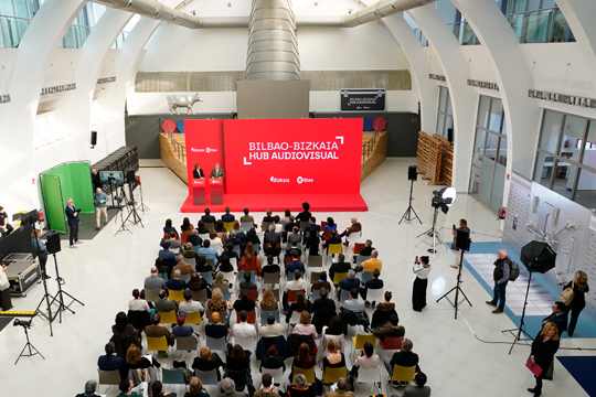 El Ayuntamiento de Bilbao inicia las obras del Hub Audiovisual en Punta Zorrotza El Ayuntamiento de Bilbao inicia las obras del Hub Audiovisual en Punta Zorrotza