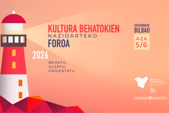 Eusko Jaurlaritzak nazioarteko adituak elkartuko ditu Bilbon kultura-politiken etorkizunaz gogoeta egiteko