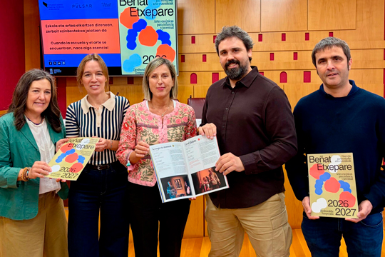 La nueva temporada de Be&ntilde;at Etxepare contar&aacute; con m&aacute;s de 13.000 personas espectadoras de 60 centro escolares, ocupacionales y de d&iacute;a de Vitoria-Gasteiz