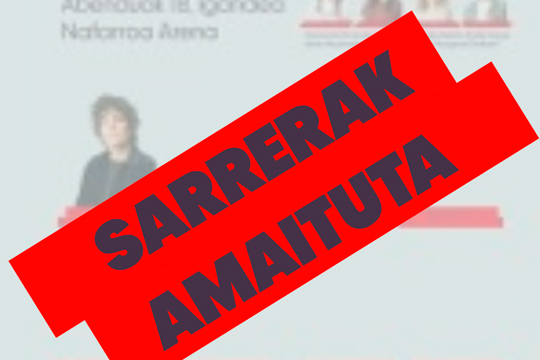Euskal Herriko Bertsolari Txapelketako finaleko sarrerak guztiak saldu dira