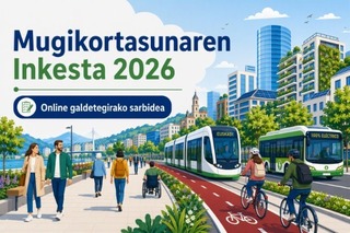 Euskadi inicia un estudio sobre movilidad sostenible que abarcará más de 7.000 hogares y 11.000 vehículos