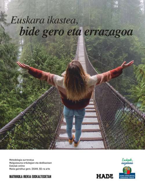 Euskara ikastea gero eta errazagoa